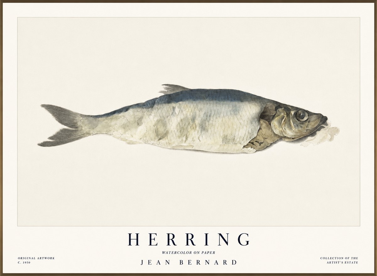 Jean Bernard Herring No1 - Affiche