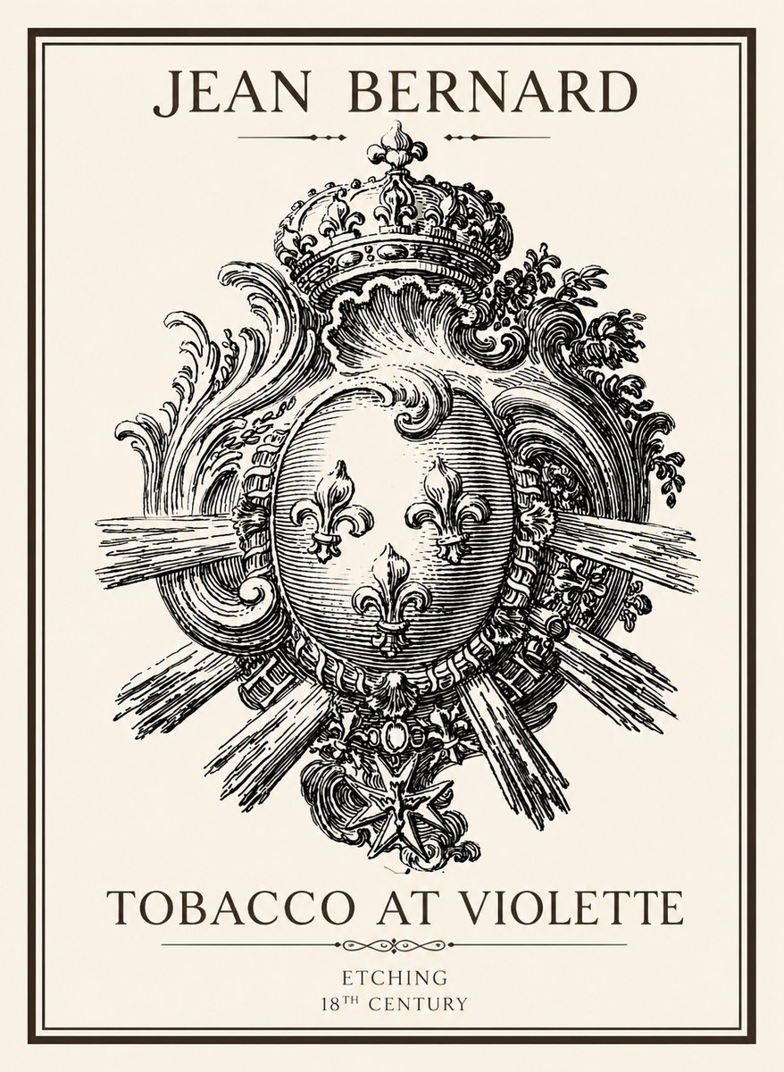 Jean Bernard Tobacco at Violette No1 - Affiche