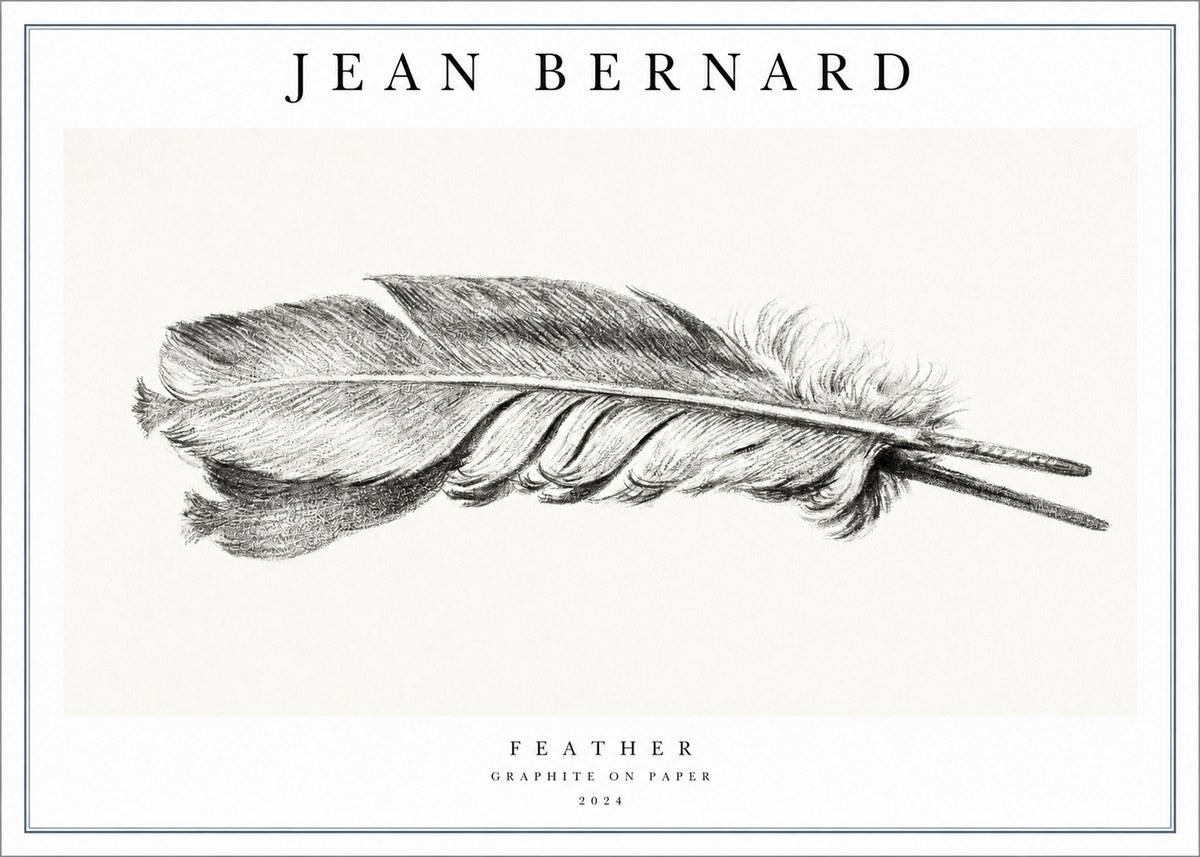 Jean Bernard Feather No1 - Affiche
