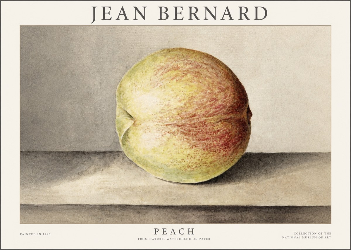Jean Bernard Peach No1 - Affiche