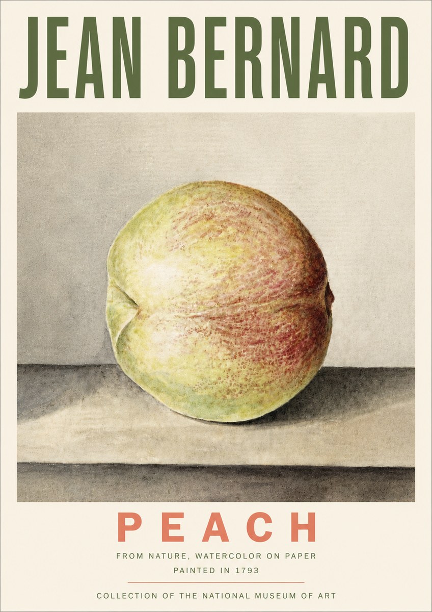 Jean Bernard Peach No5 - Affiche