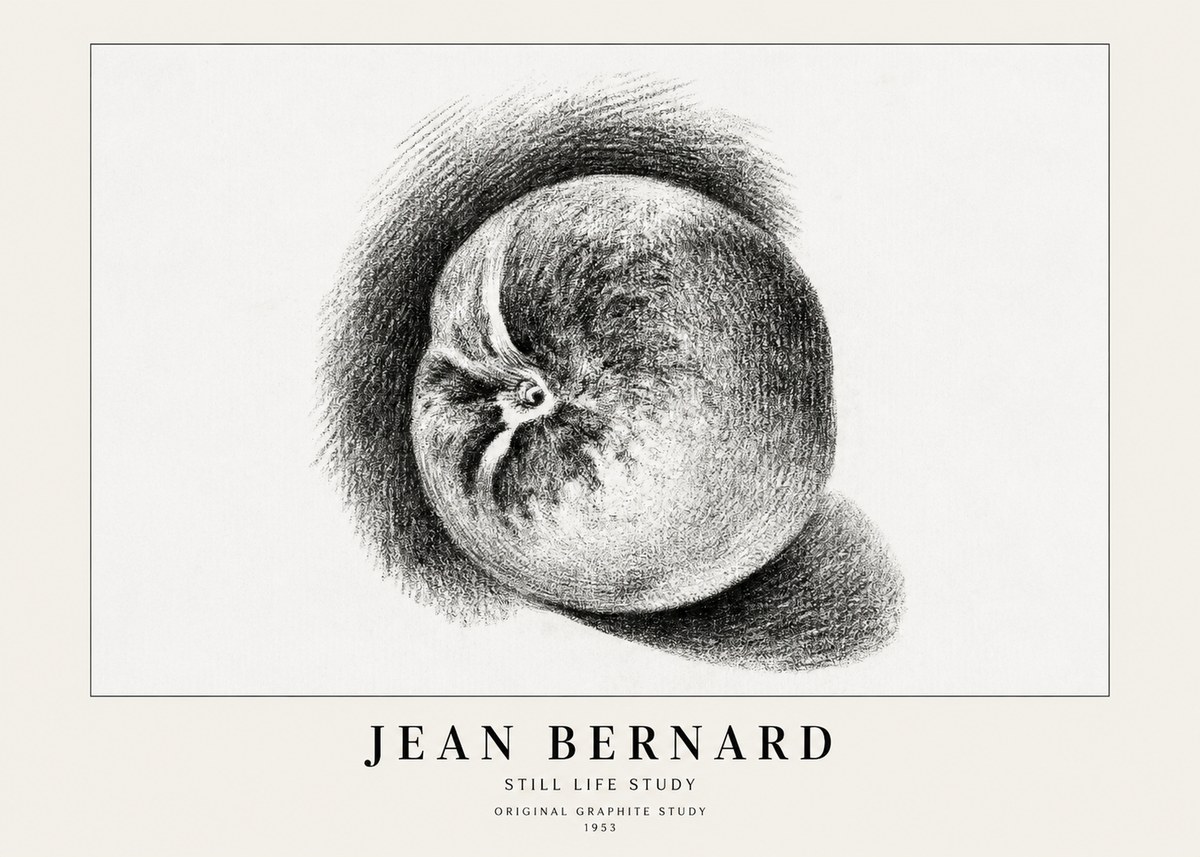 Jean Bernard Still Life Study No1 - Affiche