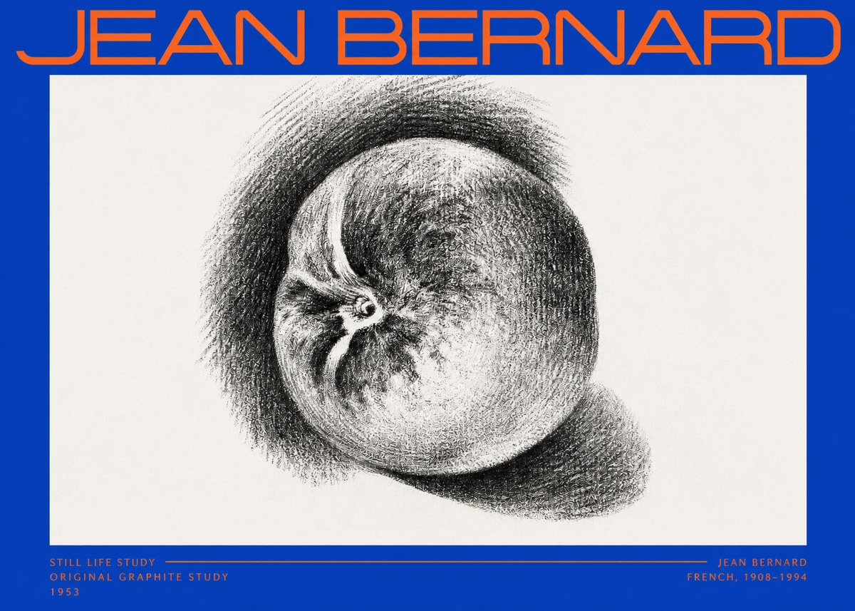 Jean Bernard Still Life Study No2 - Affiche