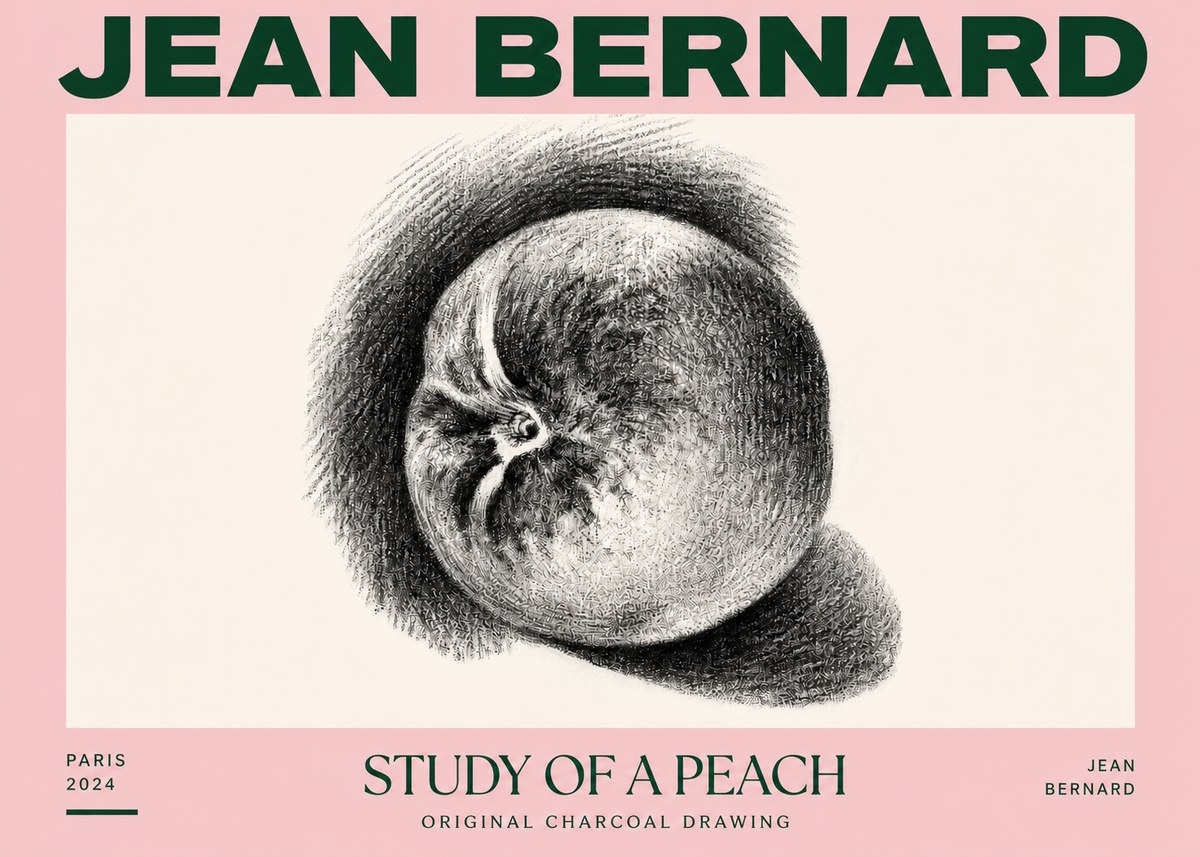 Jean Bernard Still Life Study No5 - Affiche