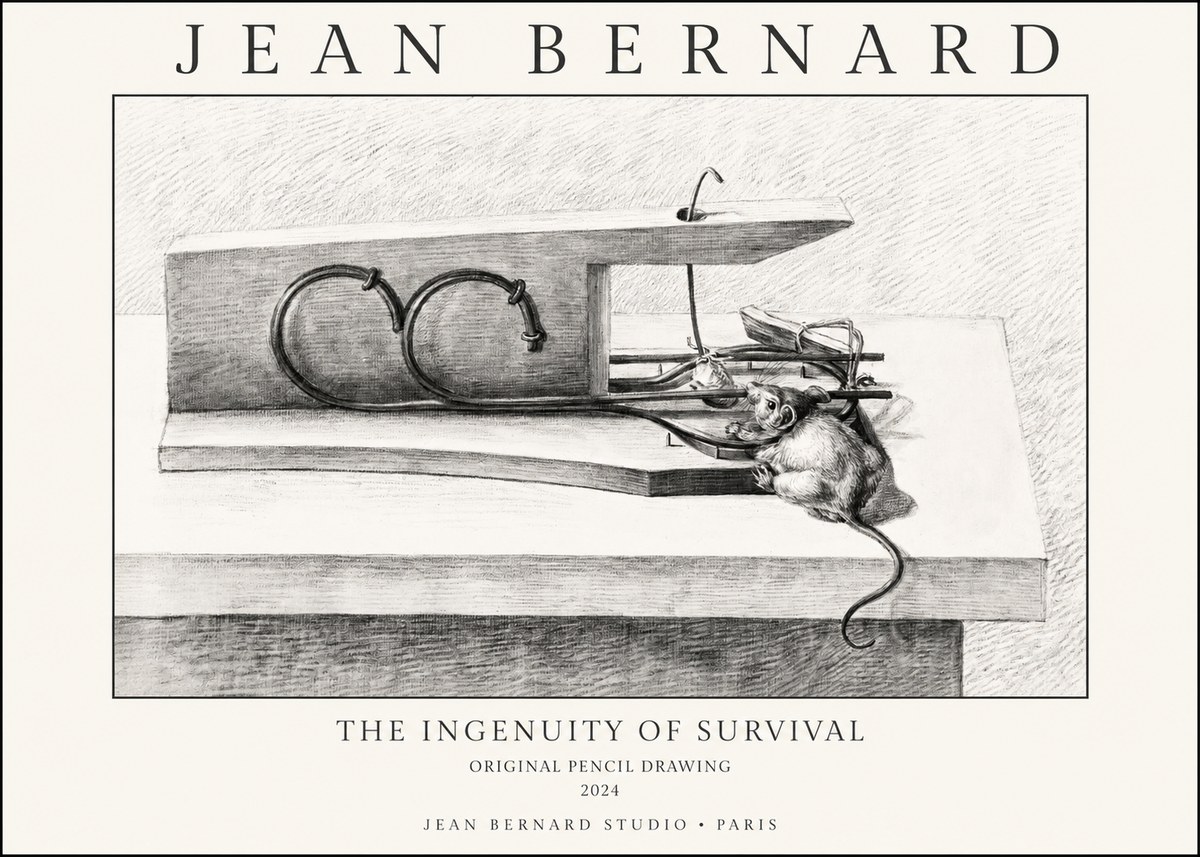 Jean Bernard The Ingenuity of Survival No1 - Affiche