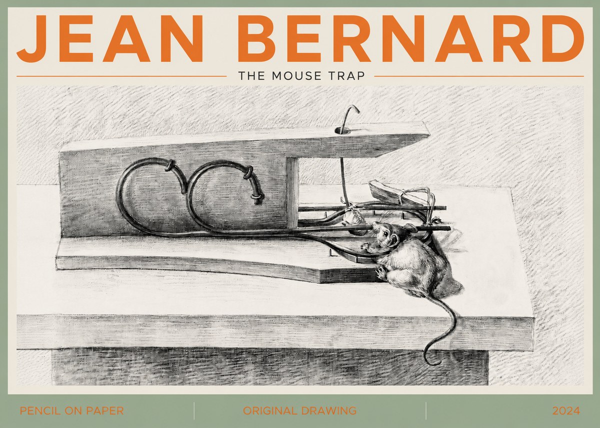 Jean Bernard The Ingenuity of Survival No4 - Affiche