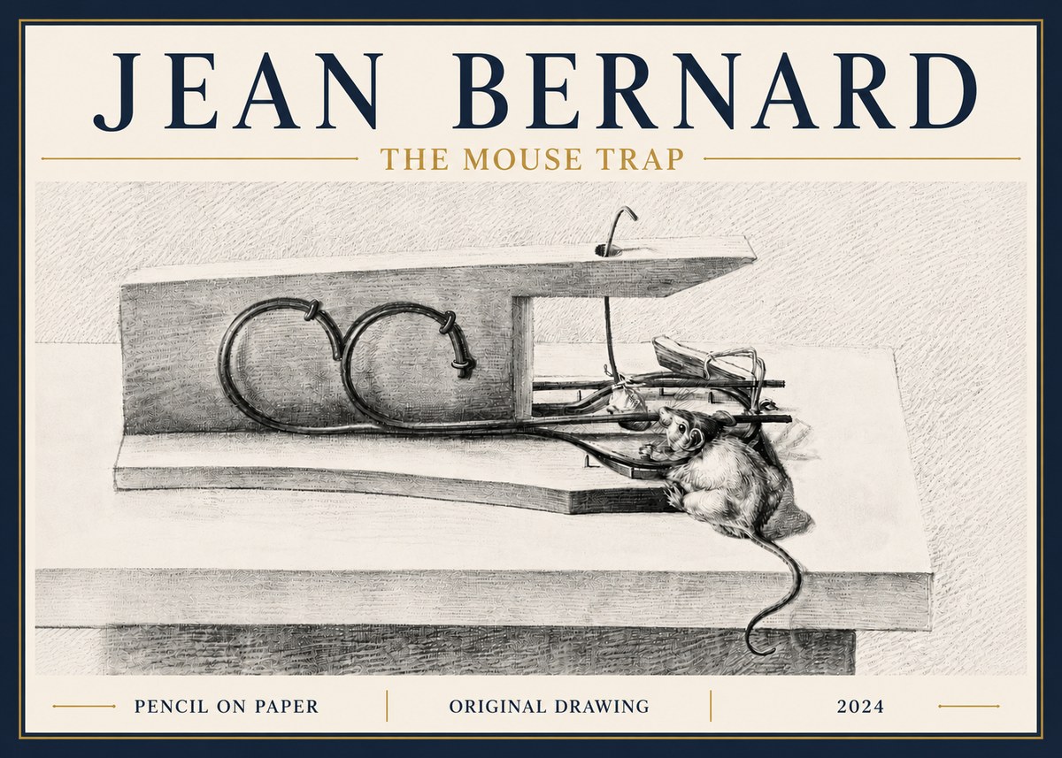 Jean Bernard The Ingenuity of Survival No6 - Affiche