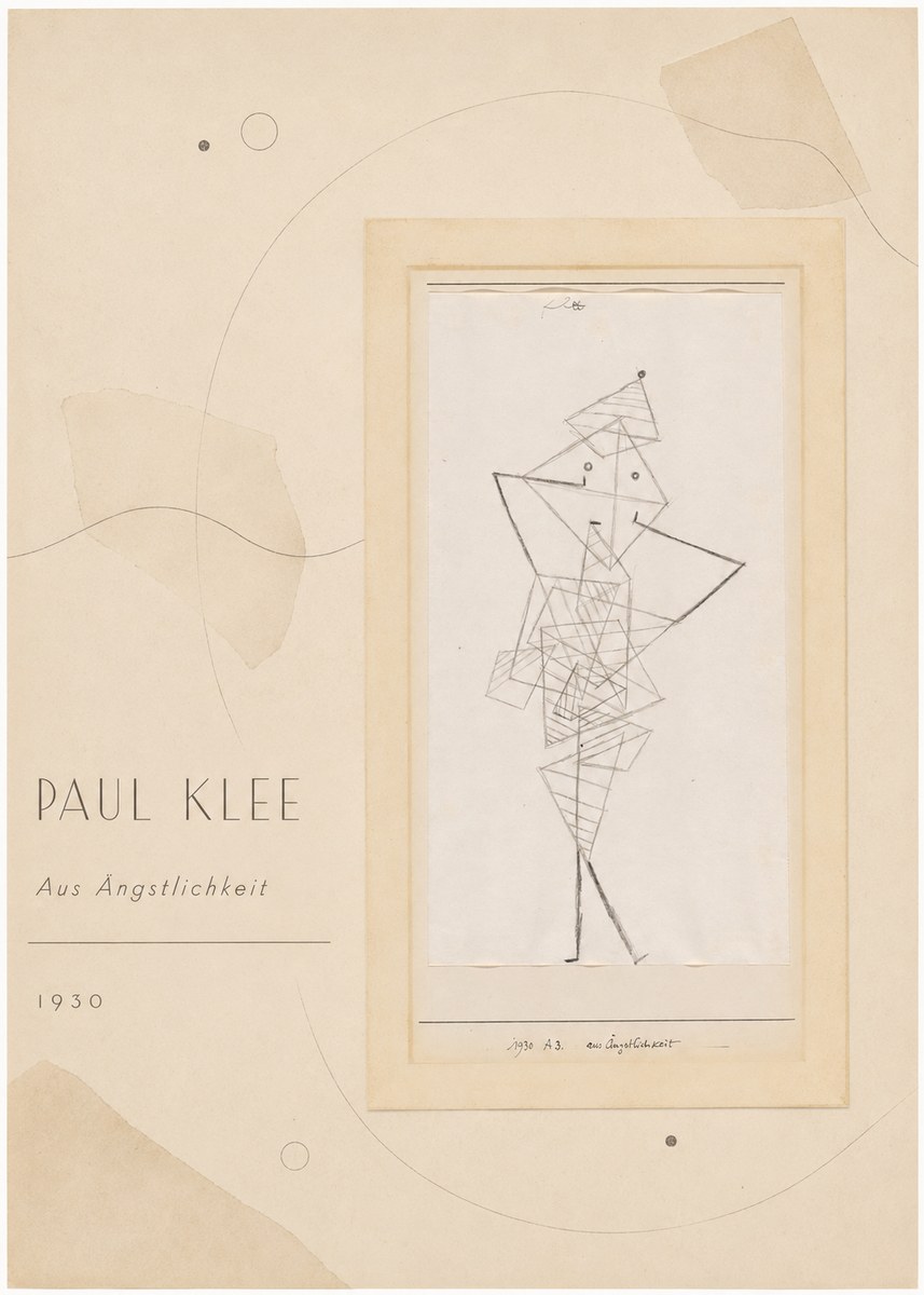 Paul Klee Aus Ängstlichkeit No4 - Affiche
