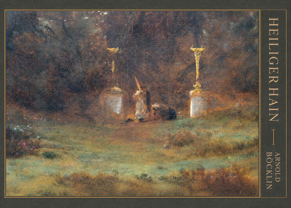 Arnold Böcklin Heiliger Hain No4 - Affiche