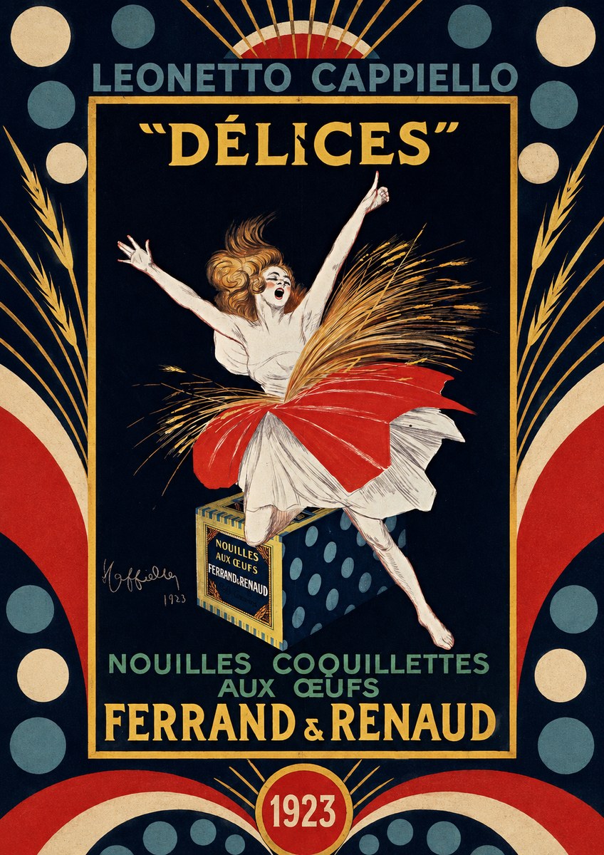 Leonetto Cappiello Délices I No4 - Affiche