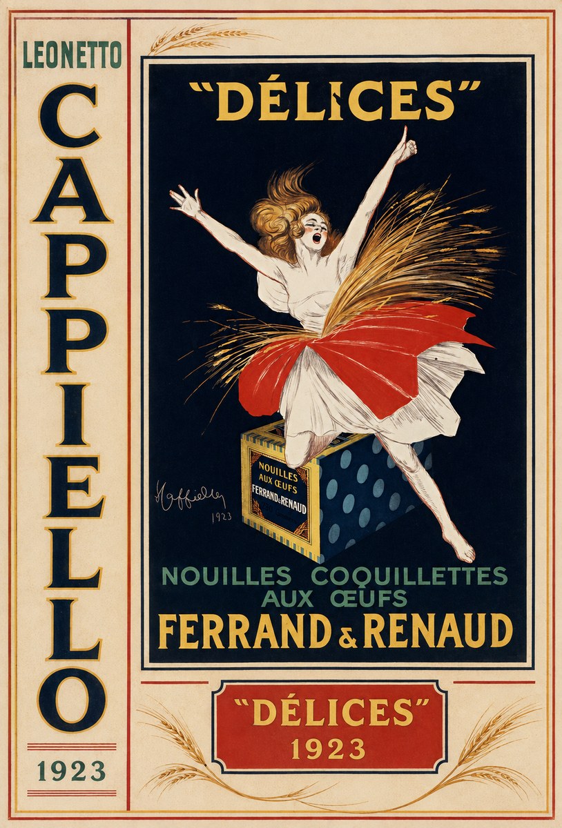 Leonetto Cappiello Délices I No5 - Affiche