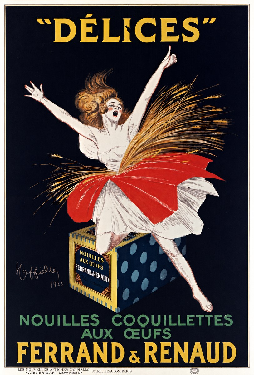 Leonetto Cappiello Délices I No6 - Affiche
