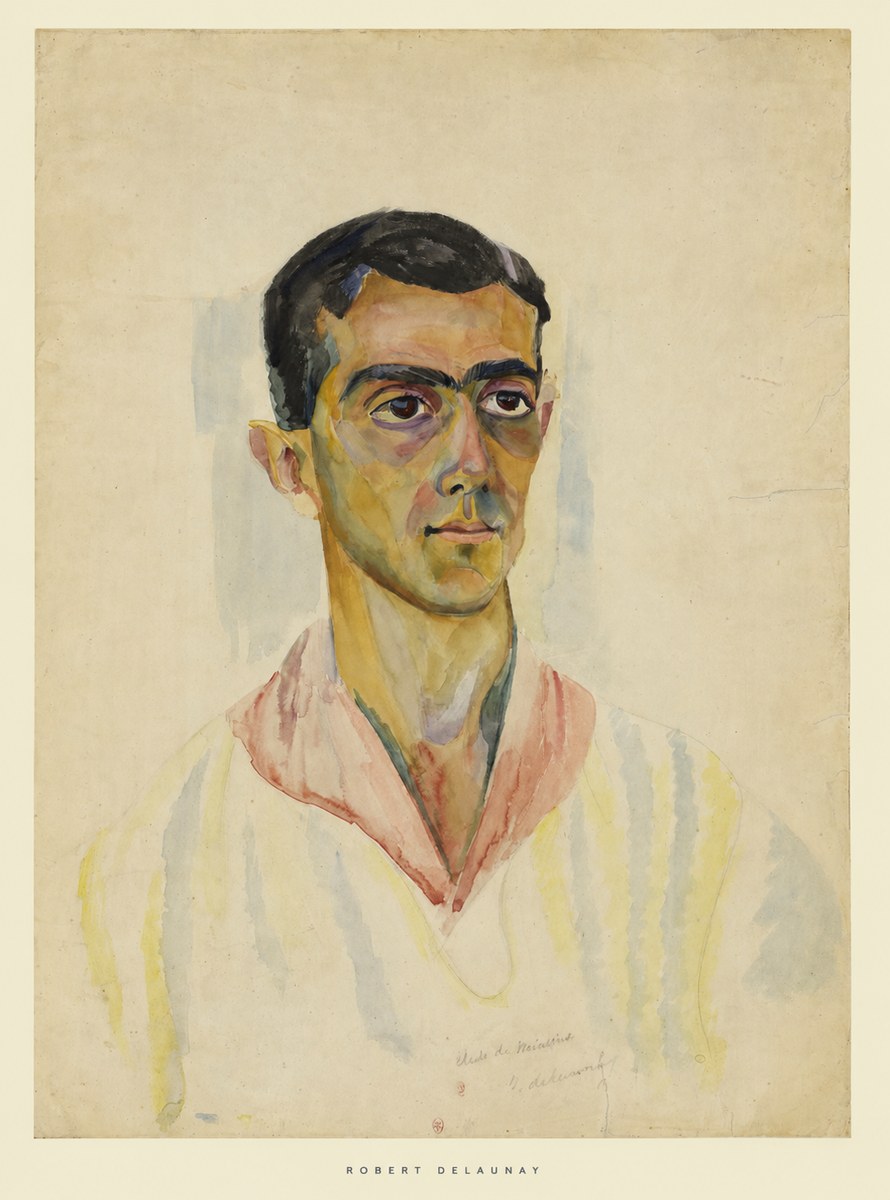 Robert Delaunay Portrait De Léonide Massine No6 - Affiche