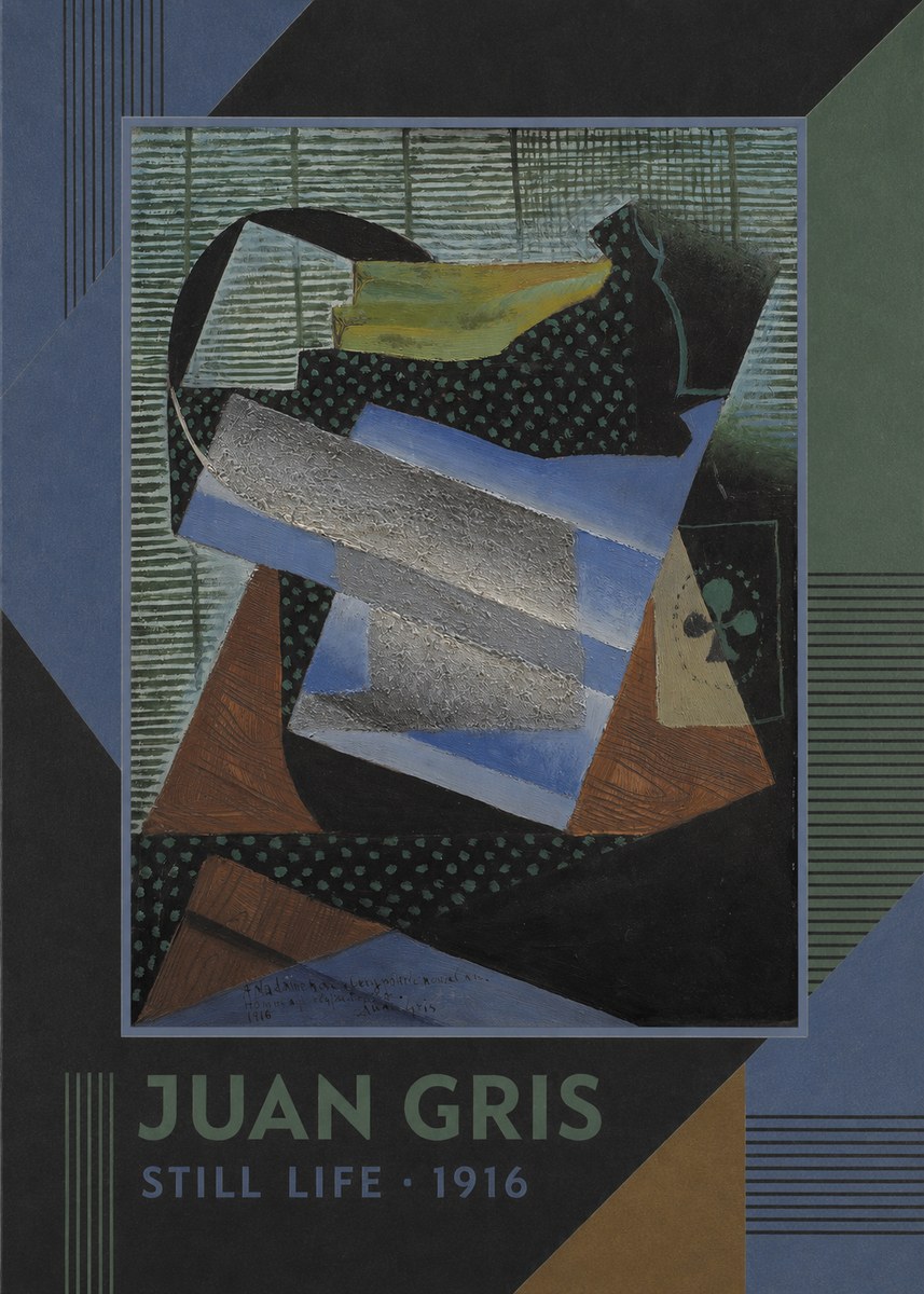 Juan Gris Still Life II No1 - Affiche