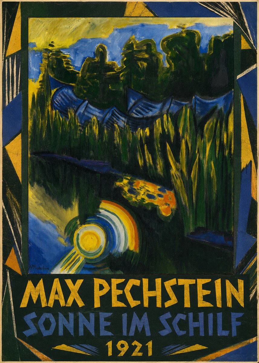 Max Pechstein Sonne Im Schilf No1 - Affiche