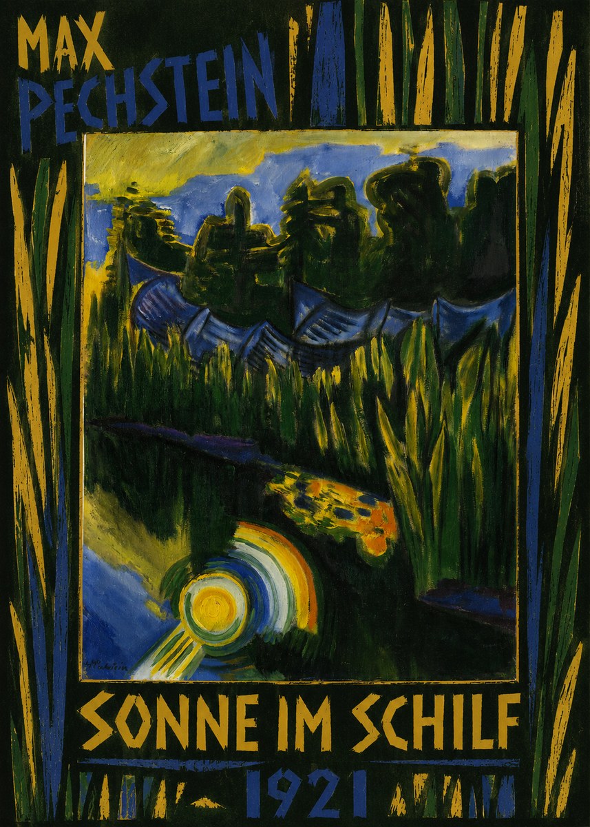 Max Pechstein Sonne Im Schilf No5 - Affiche