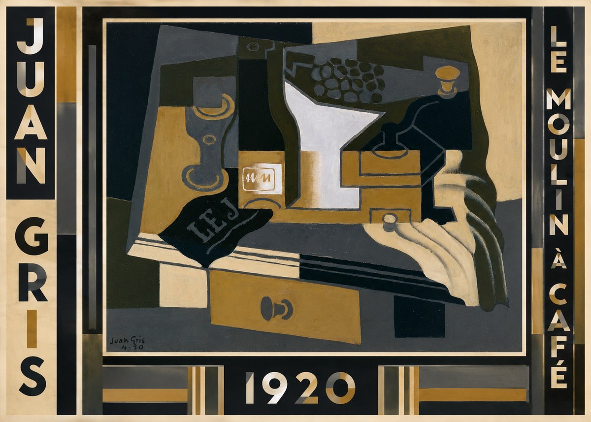 Juan Gris Le Moulin À Café No5 - Affiche