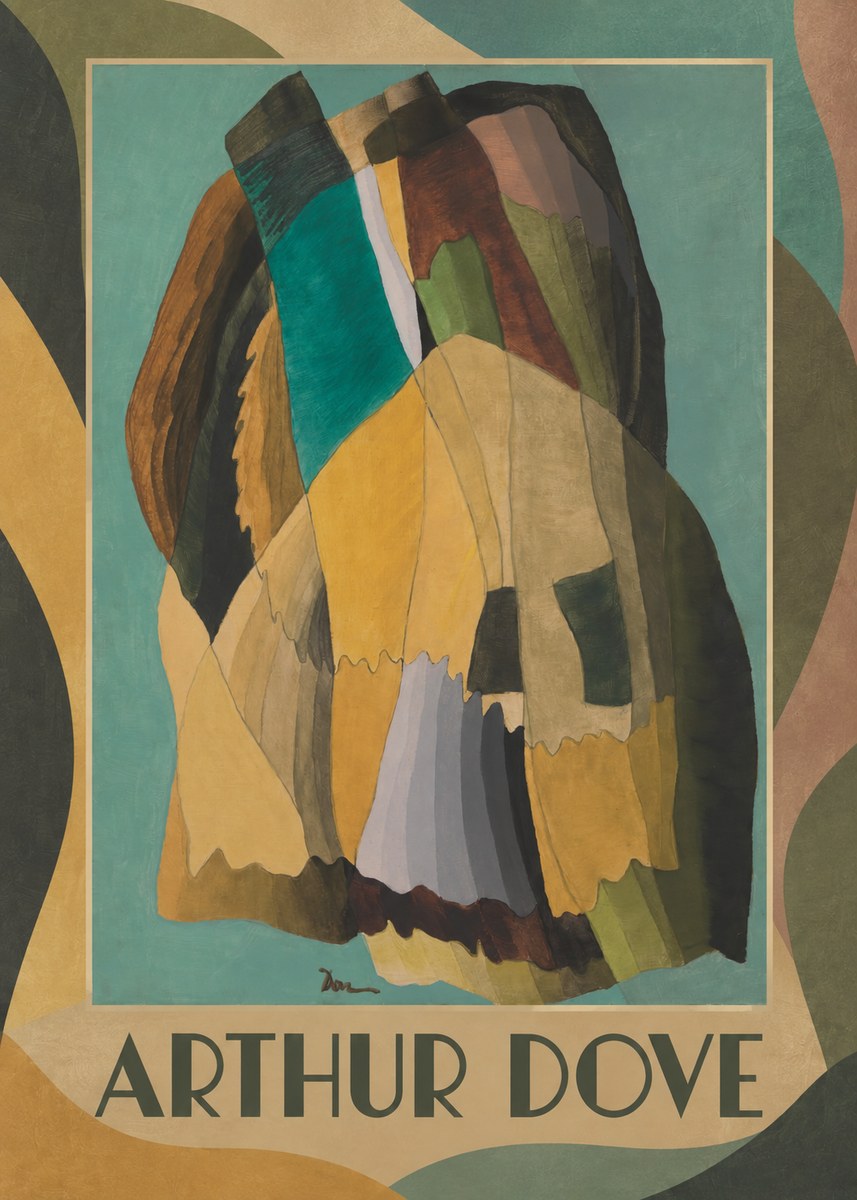 Arthur Dove Abstract Composition No1 - Affiche