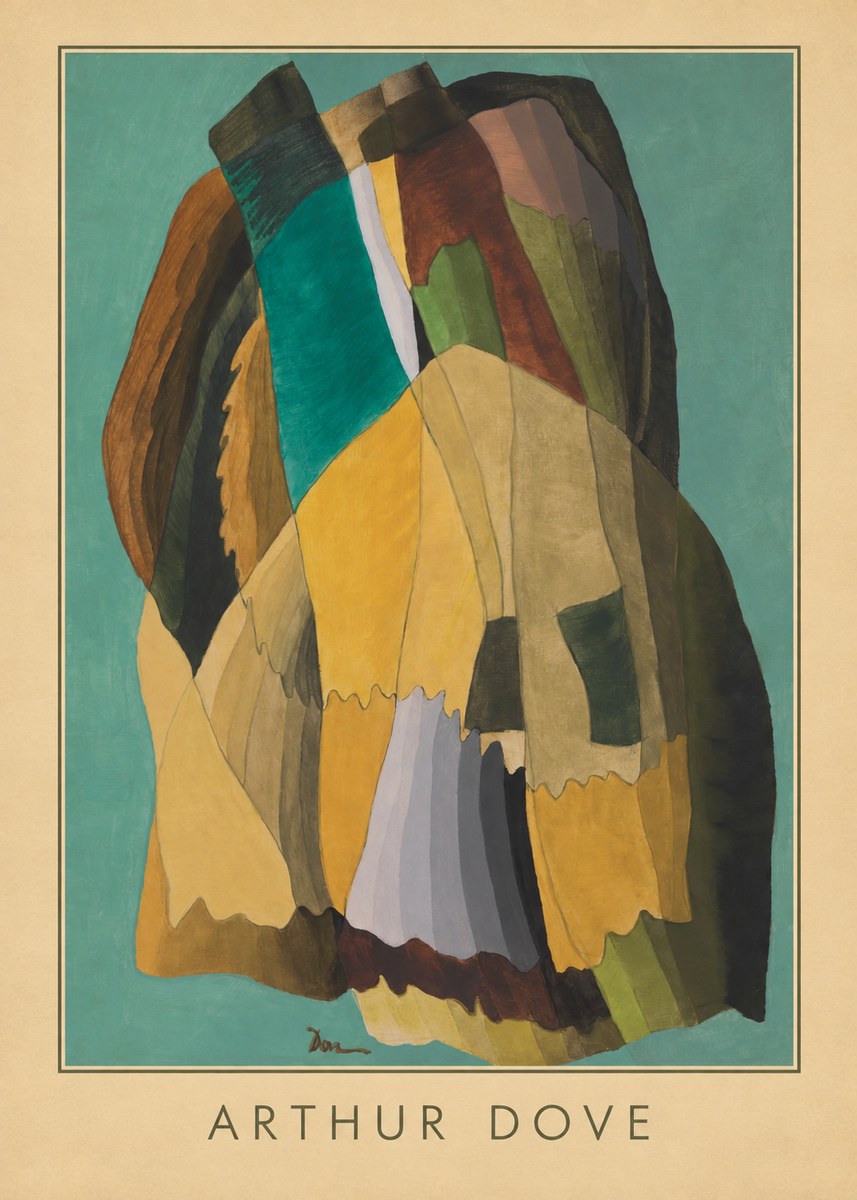 Arthur Dove Abstract Composition No4 - Affiche
