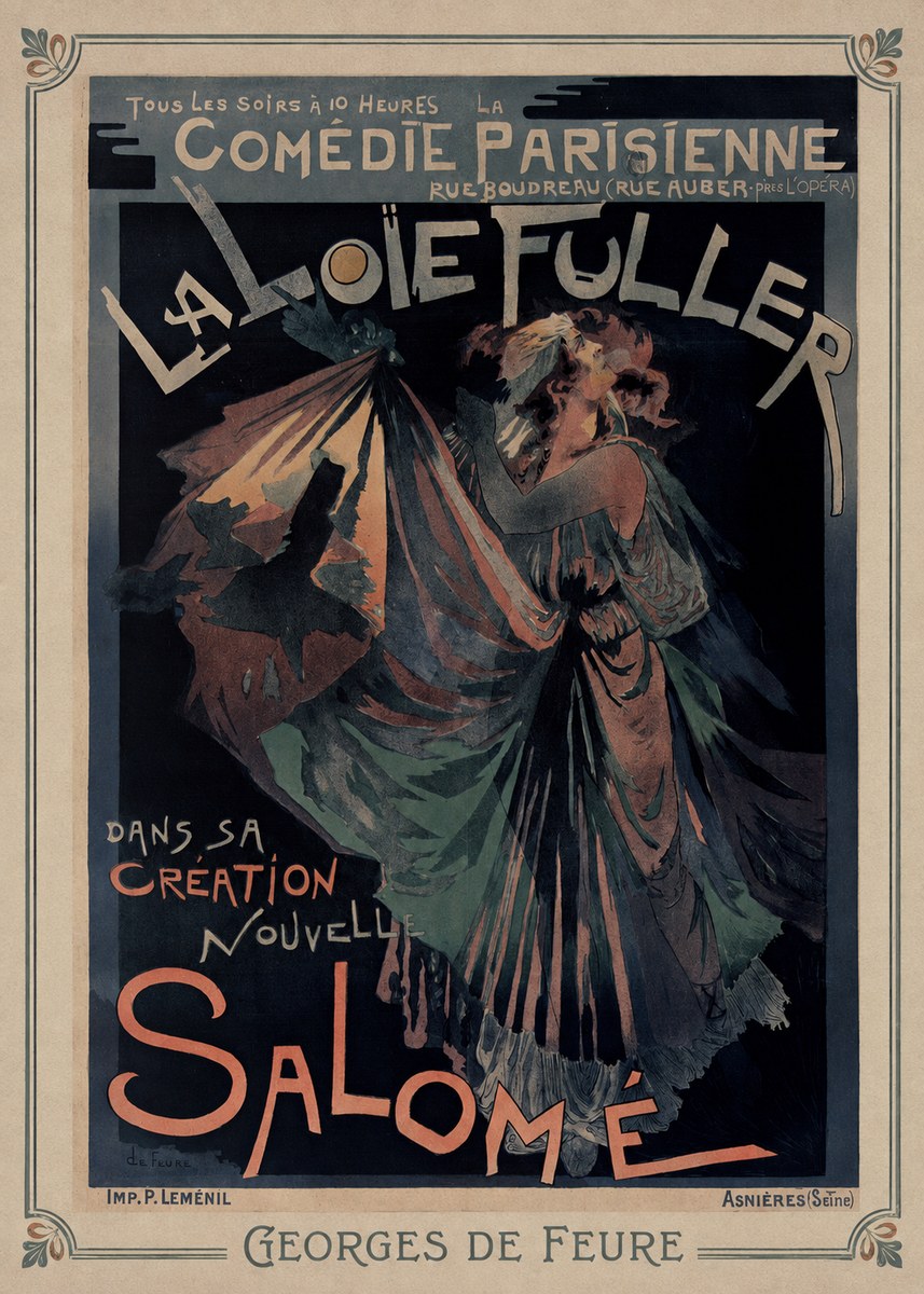 Georges de Feure Salomé I No1 - Affiche
