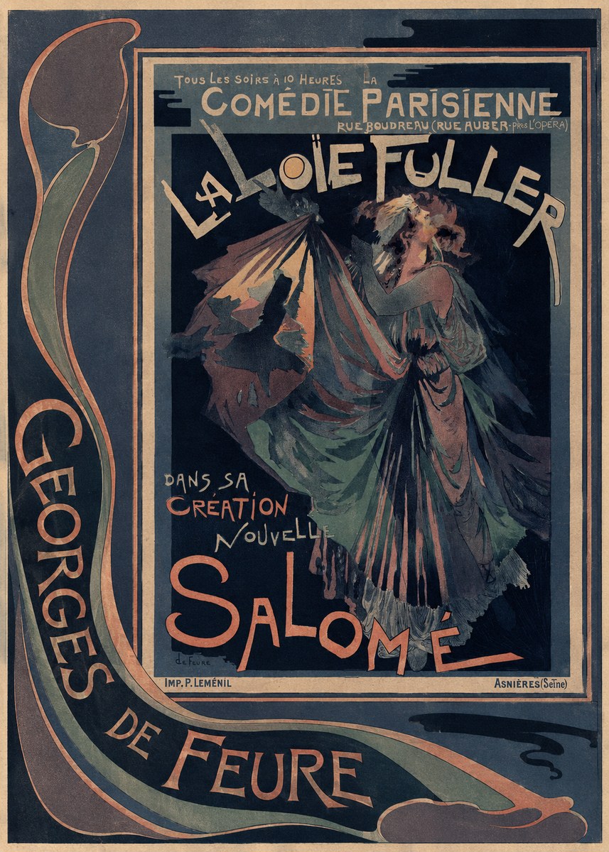 Georges de Feure Salomé I No2 - Affiche