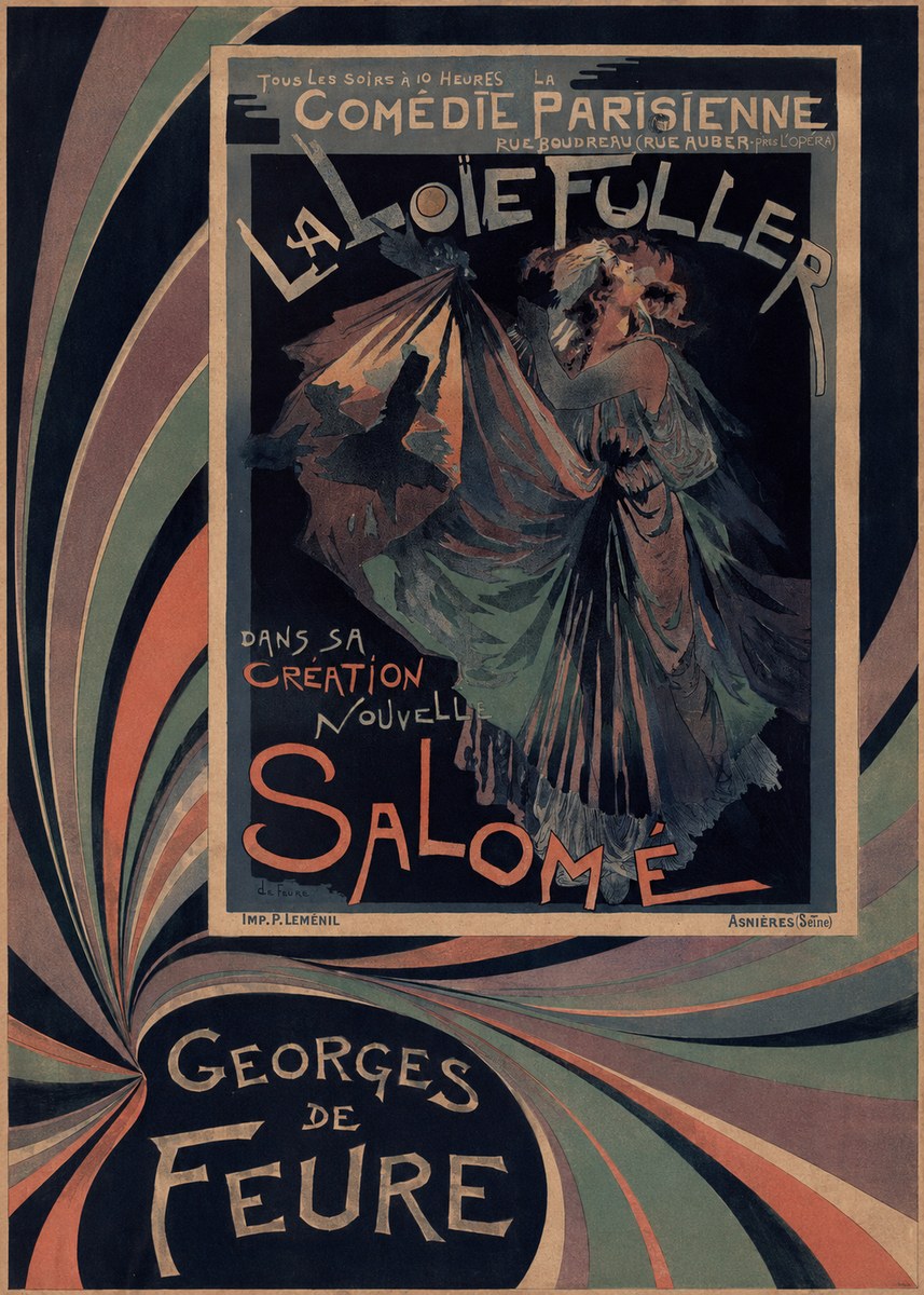 Georges de Feure Salomé I No6 - Affiche