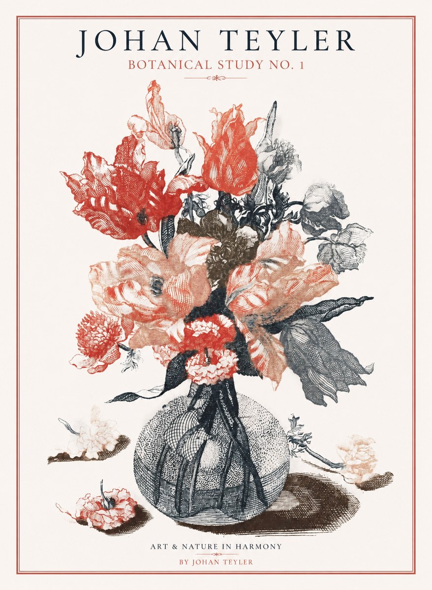 Johan Teyler Botanical Study No. 1 No1 - Affiche