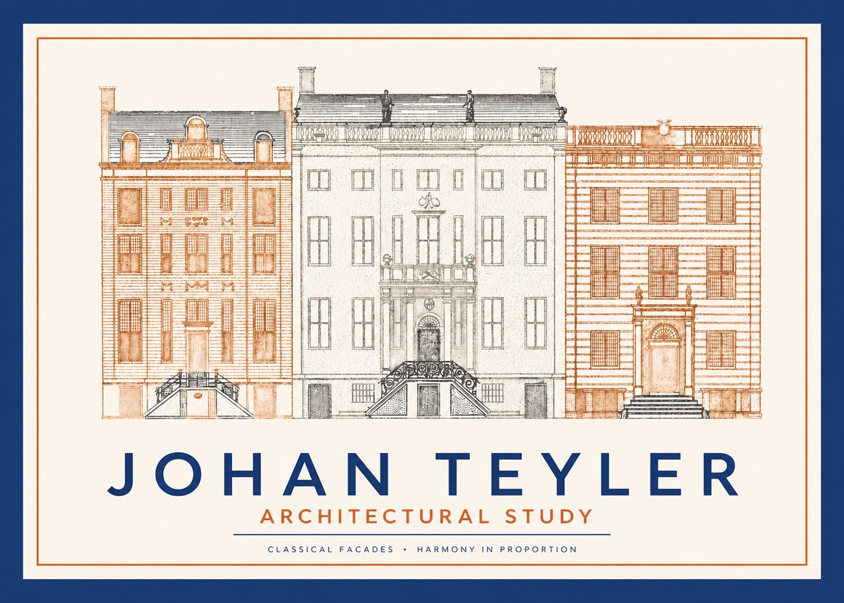 Johan Teyler Architectural Study I No2 - Affiche
