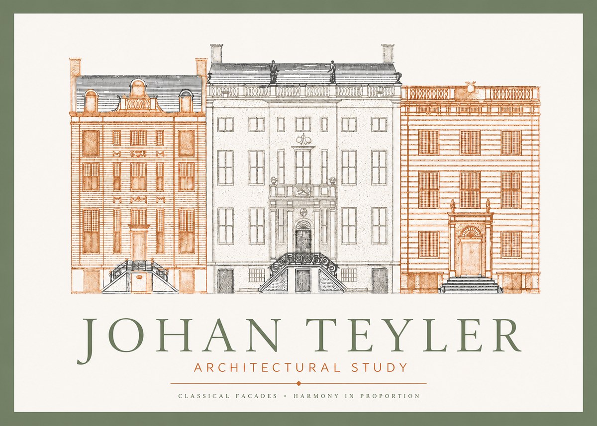 Johan Teyler Architectural Study I No3 - Affiche