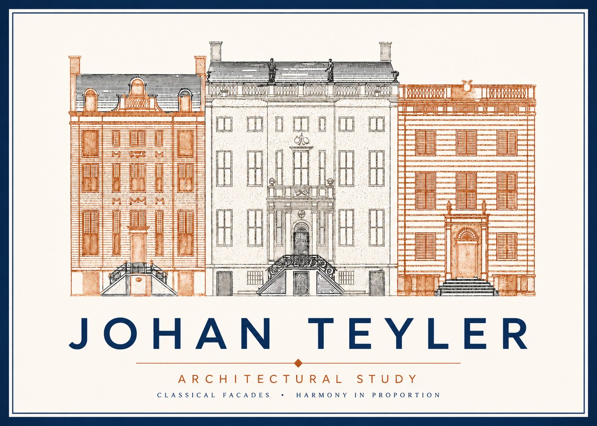 Johan Teyler Architectural Study I No6 - Affiche