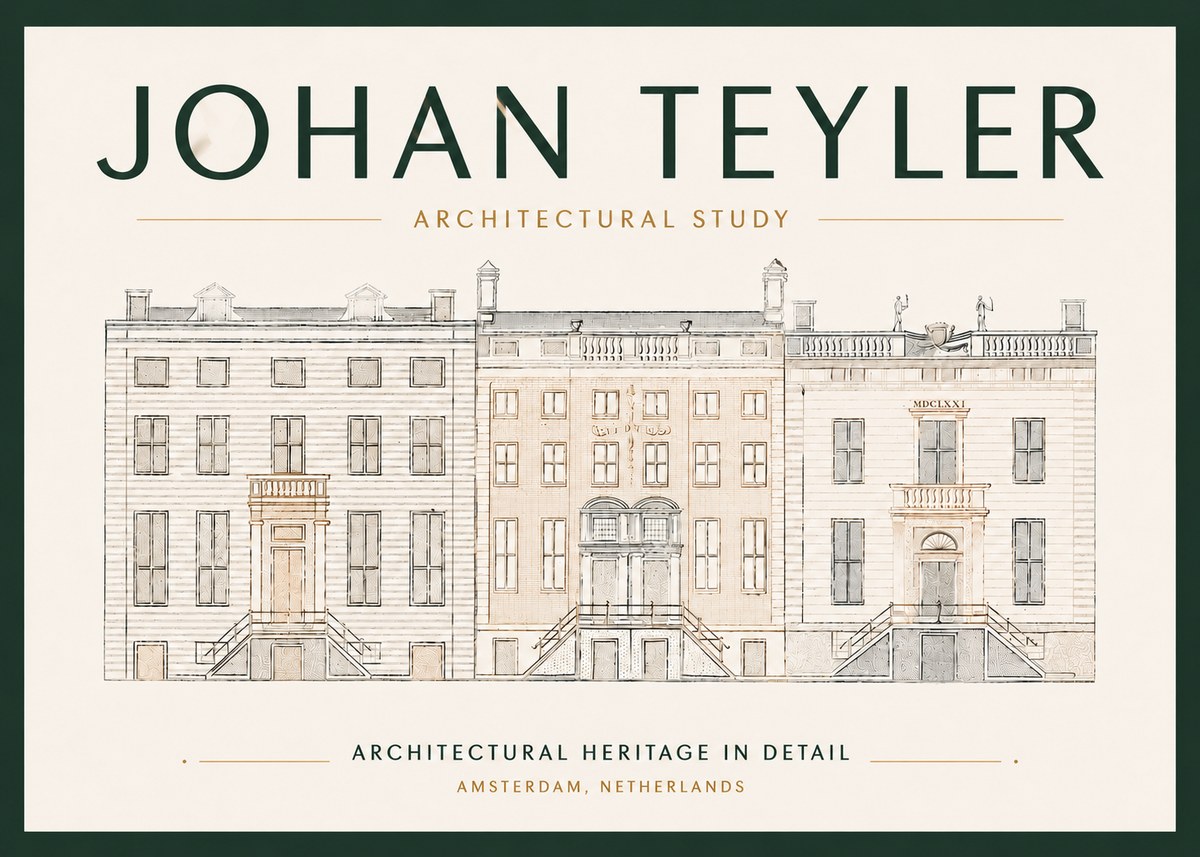 Johan Teyler Architectural Study II No4 - Affiche