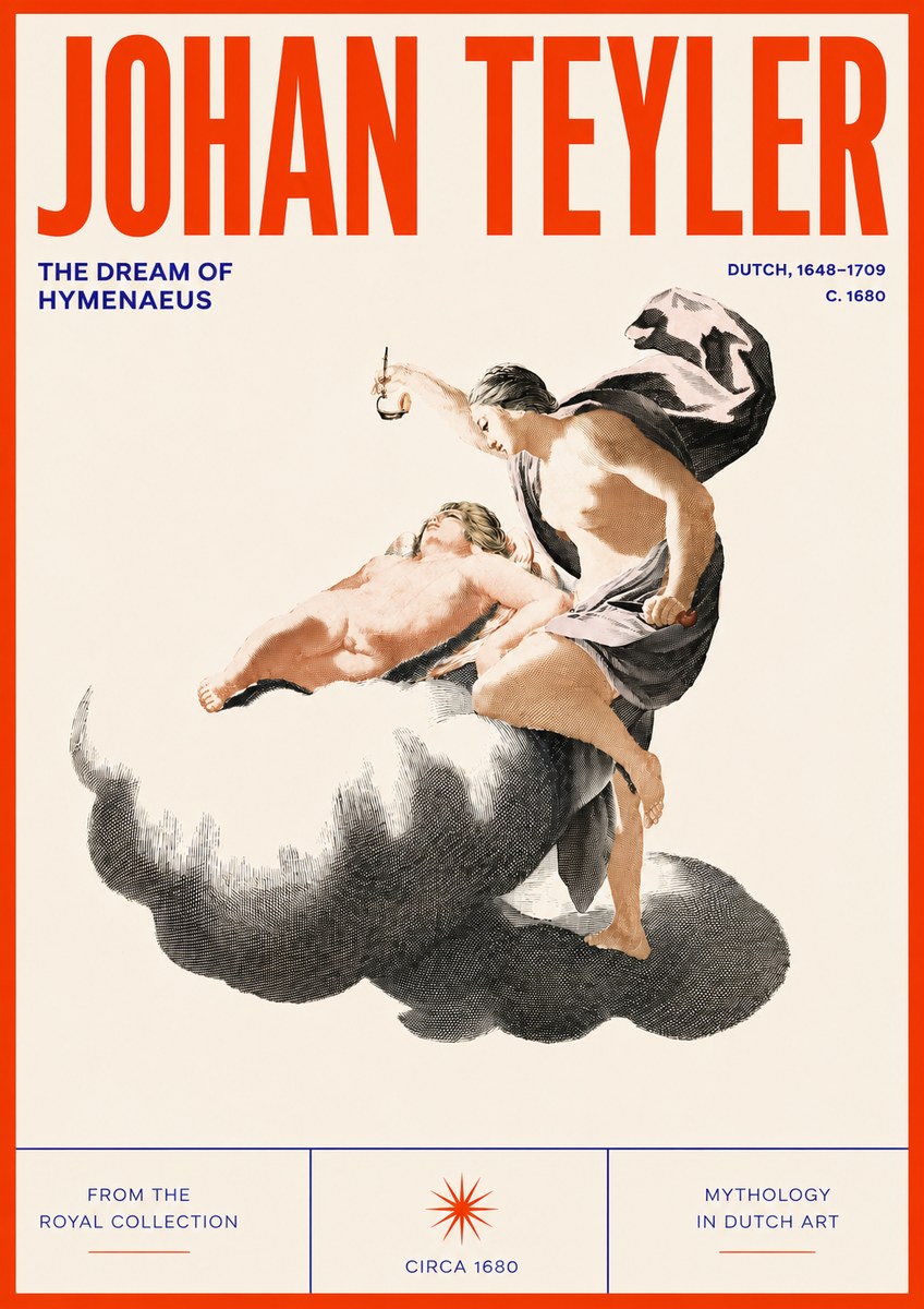 Johan Teyler The Dream of Hymenaeus No5 - Affiche