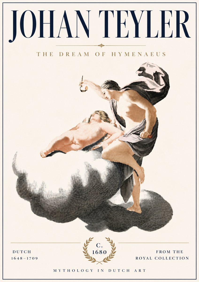 Johan Teyler The Dream of Hymenaeus No6 - Affiche