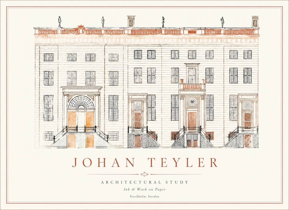 Johan Teyler Architectural Study VI No1 - Affiche