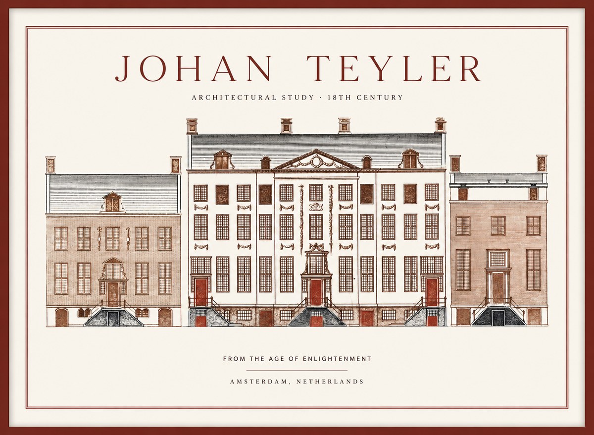 Johan Teyler Architectural Study VII No1 - Affiche