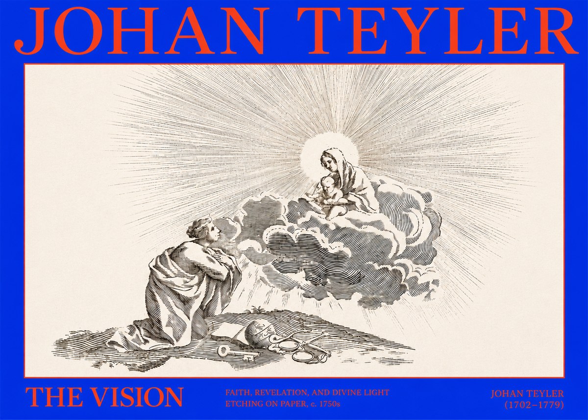 Johan Teyler The Vision No2 - Affiche