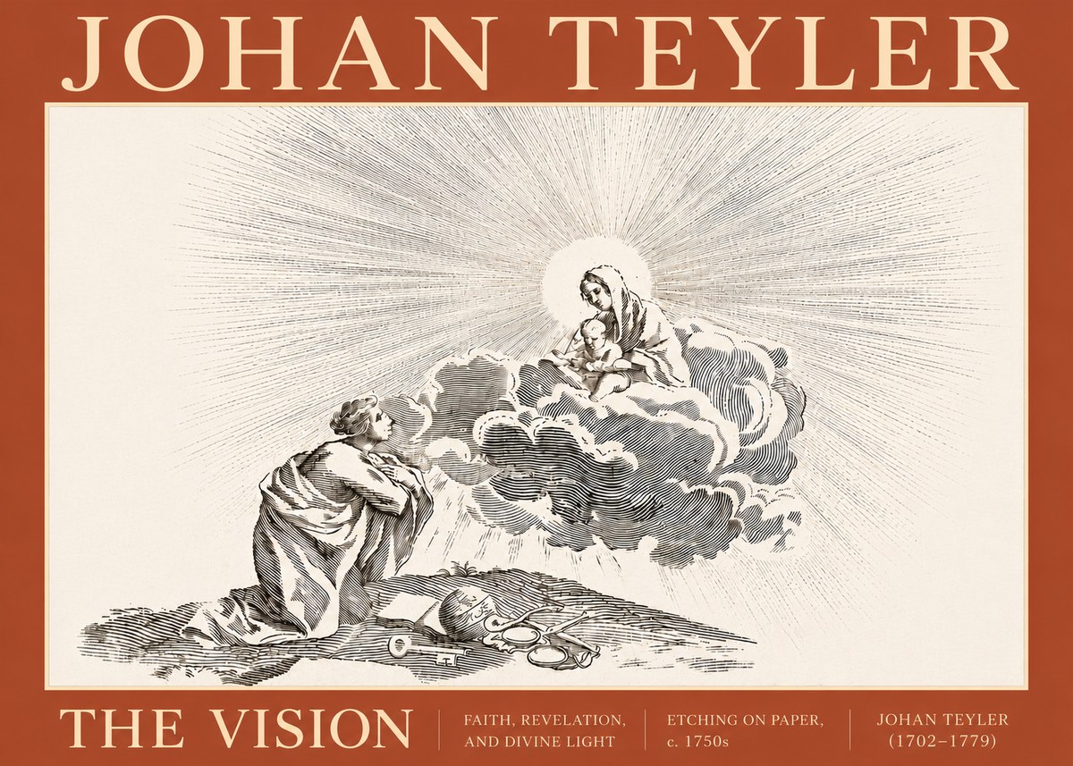 Johan Teyler The Vision No4 - Affiche