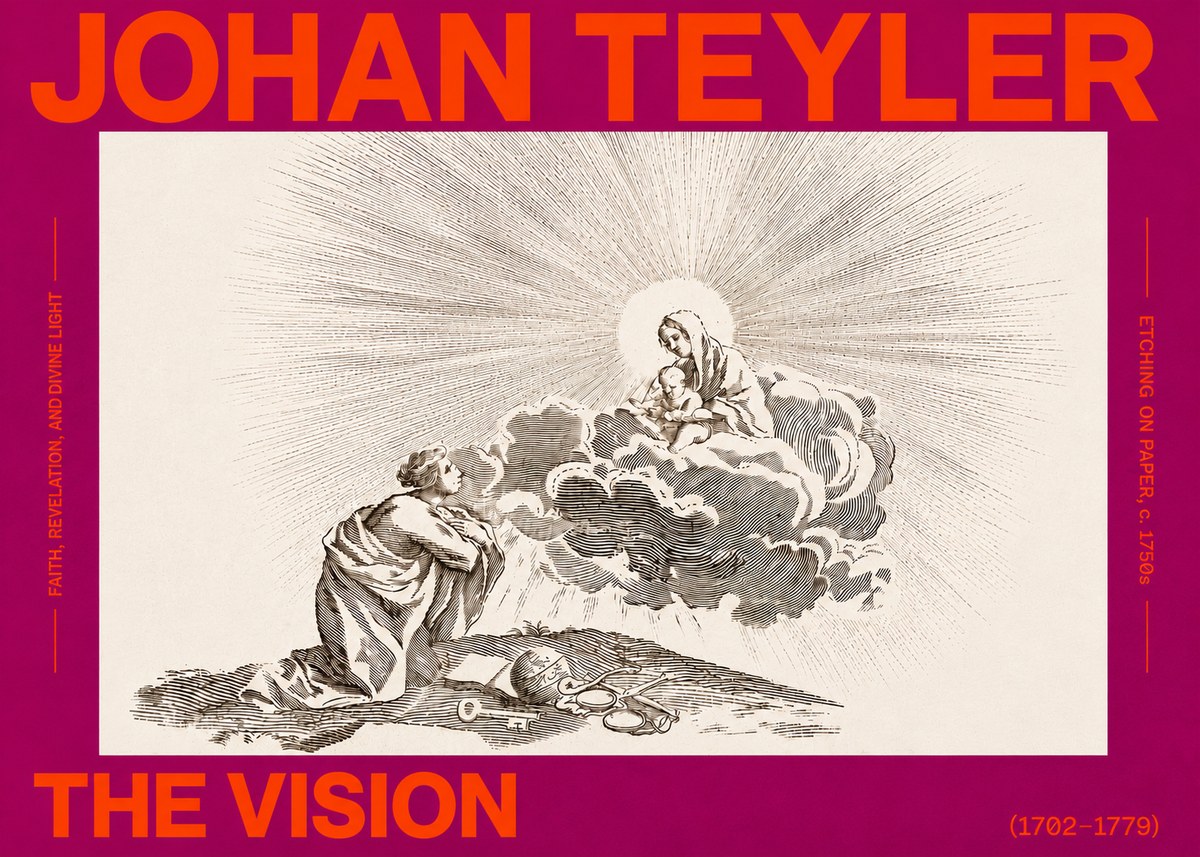 Johan Teyler The Vision No5 - Affiche