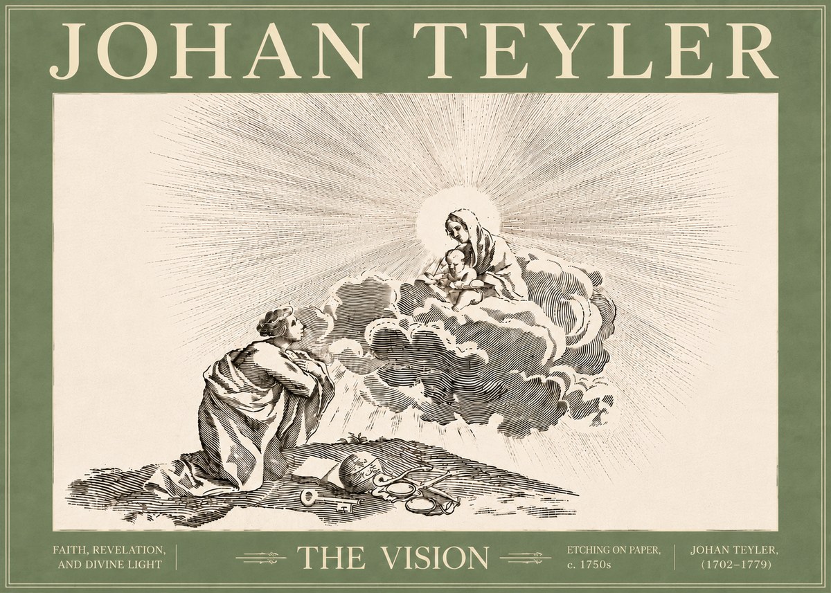 Johan Teyler The Vision No6 - Affiche