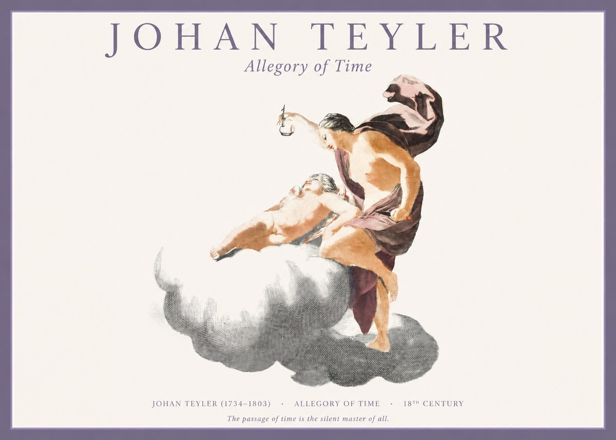 Johan Teyler Allegory of Time No1 - Affiche