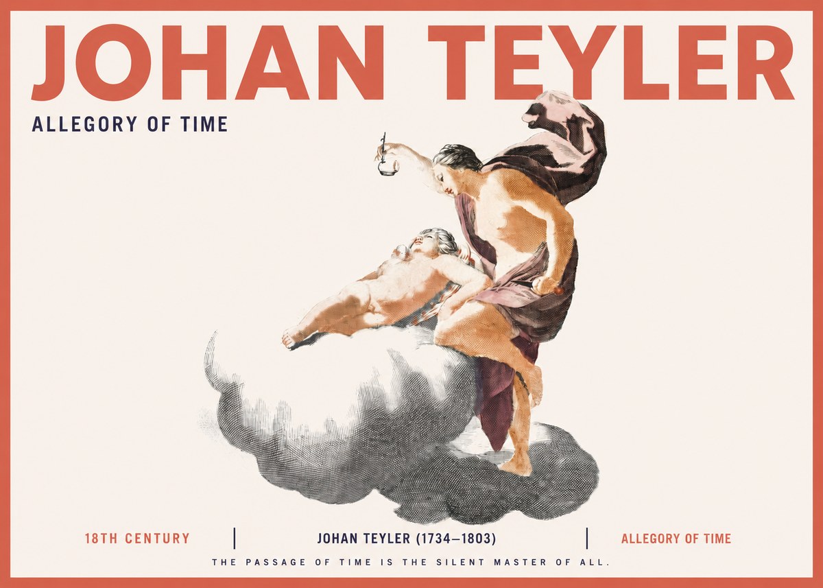 Johan Teyler Allegory of Time No2 - Affiche