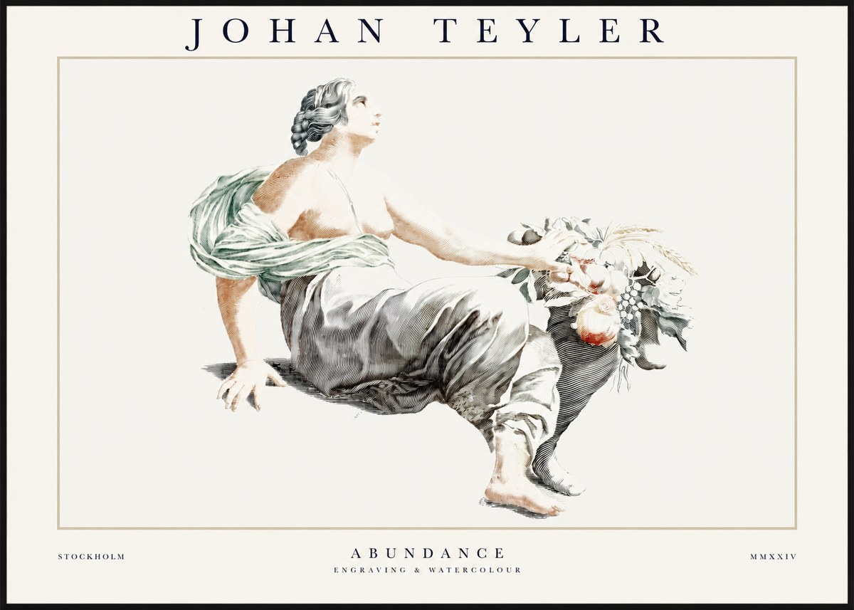 Johan Teyler Abundance No1 - Affiche