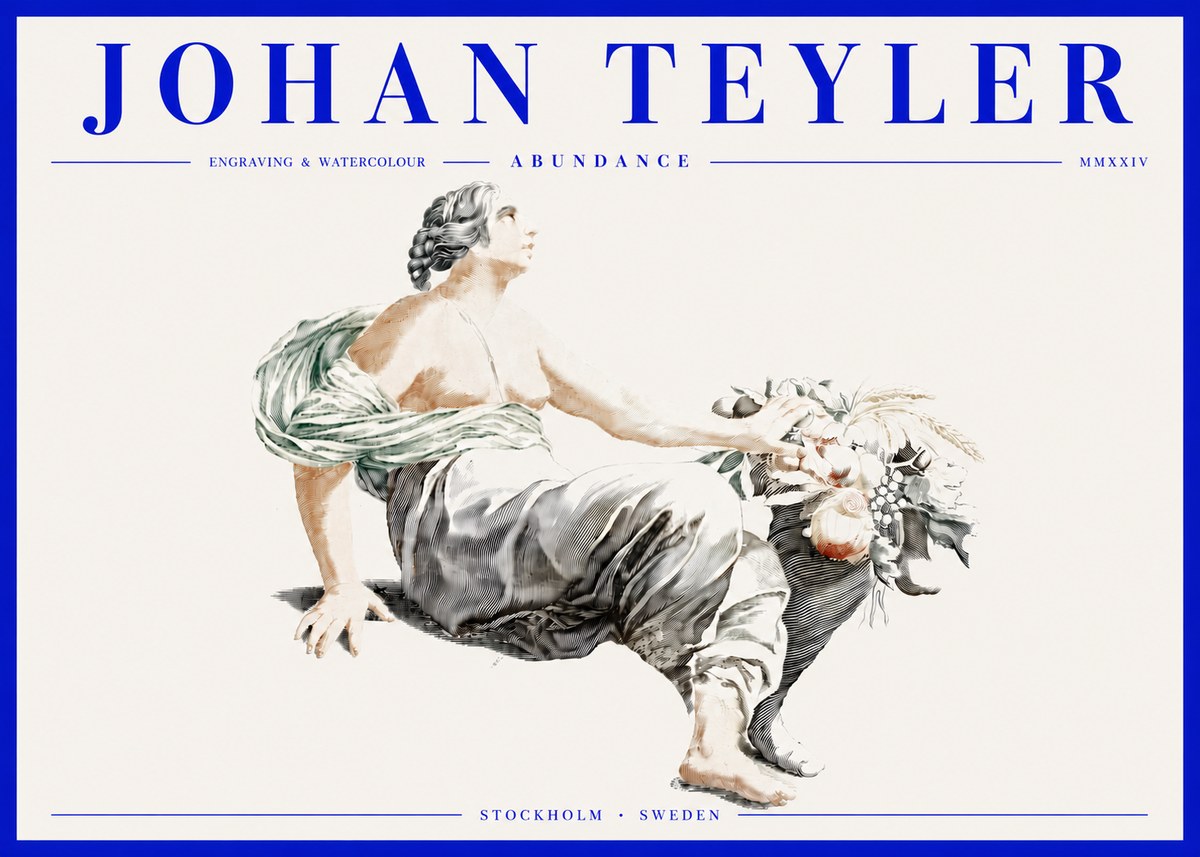 Johan Teyler Abundance No4 - Affiche