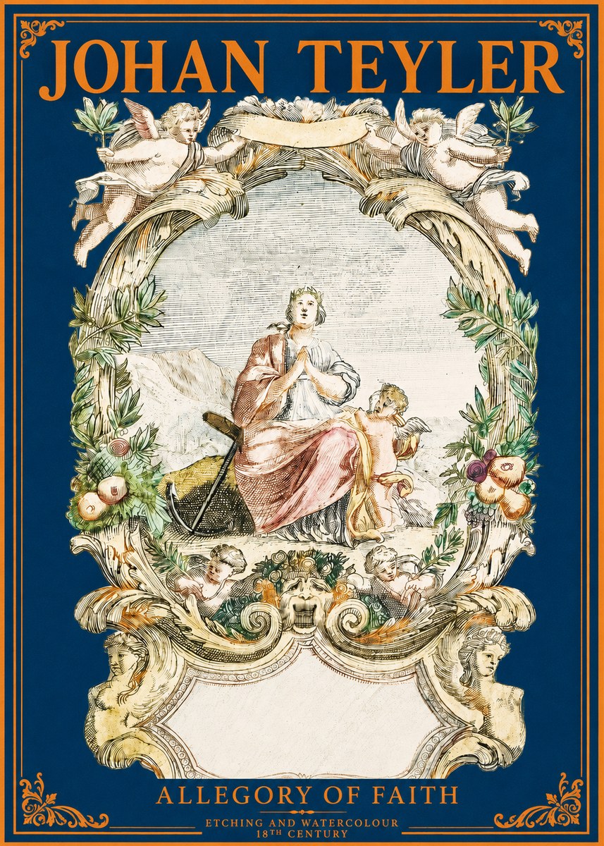 Johan Teyler Allegory of Faith No2 - Affiche