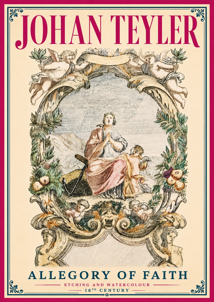 Johan Teyler Allegory of Faith No5 - Affiche