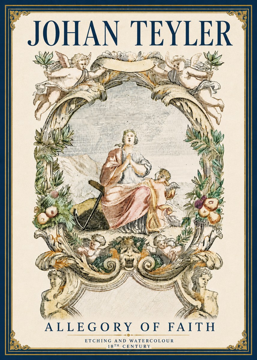 Johan Teyler Allegory of Faith No6 - Affiche