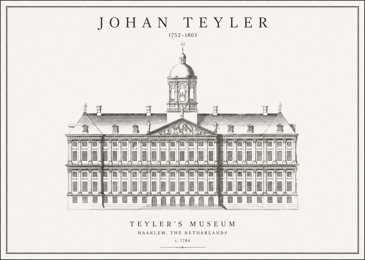 Johan Teyler Royal Palace No6 - Affiche