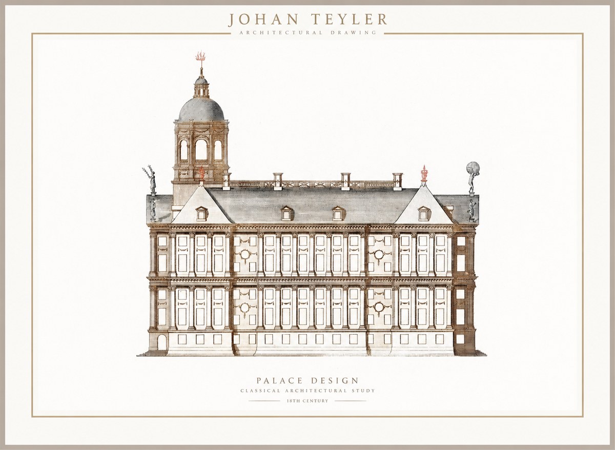 Johan Teyler Palace Design No1 - Affiche