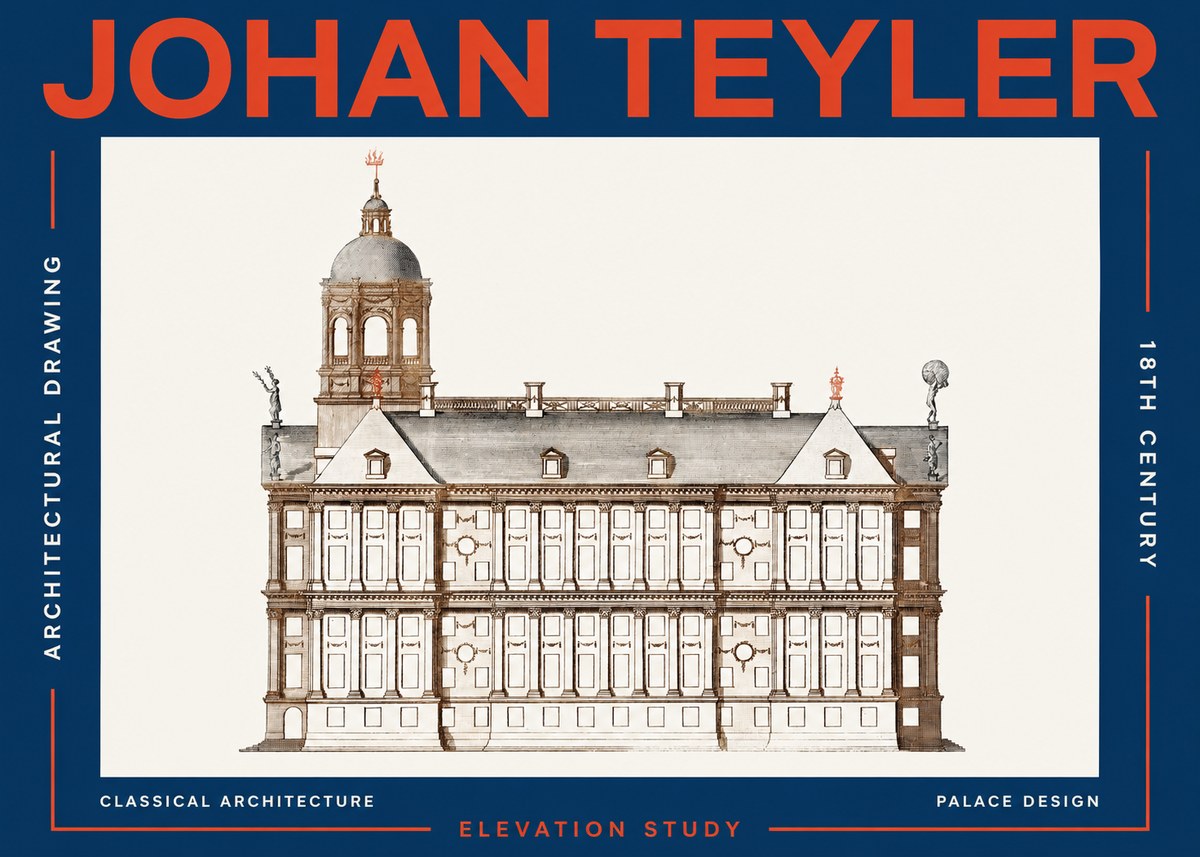 Johan Teyler Palace Design No2 - Affiche