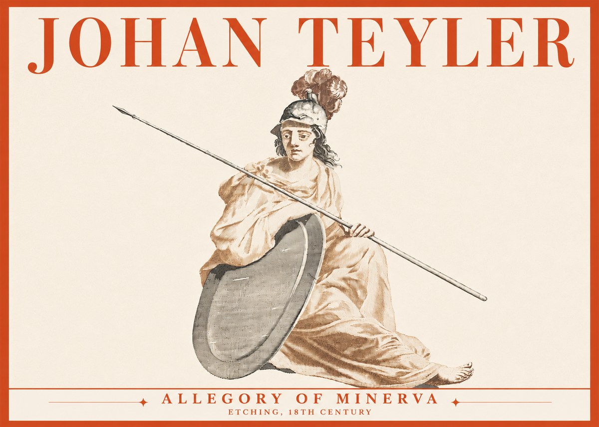 Johan Teyler Allegory of Minerva No5 - Affiche